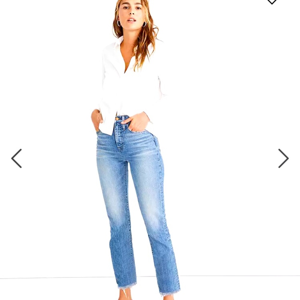 Madewell Perfect Vintage Jean. Size 28 Petite